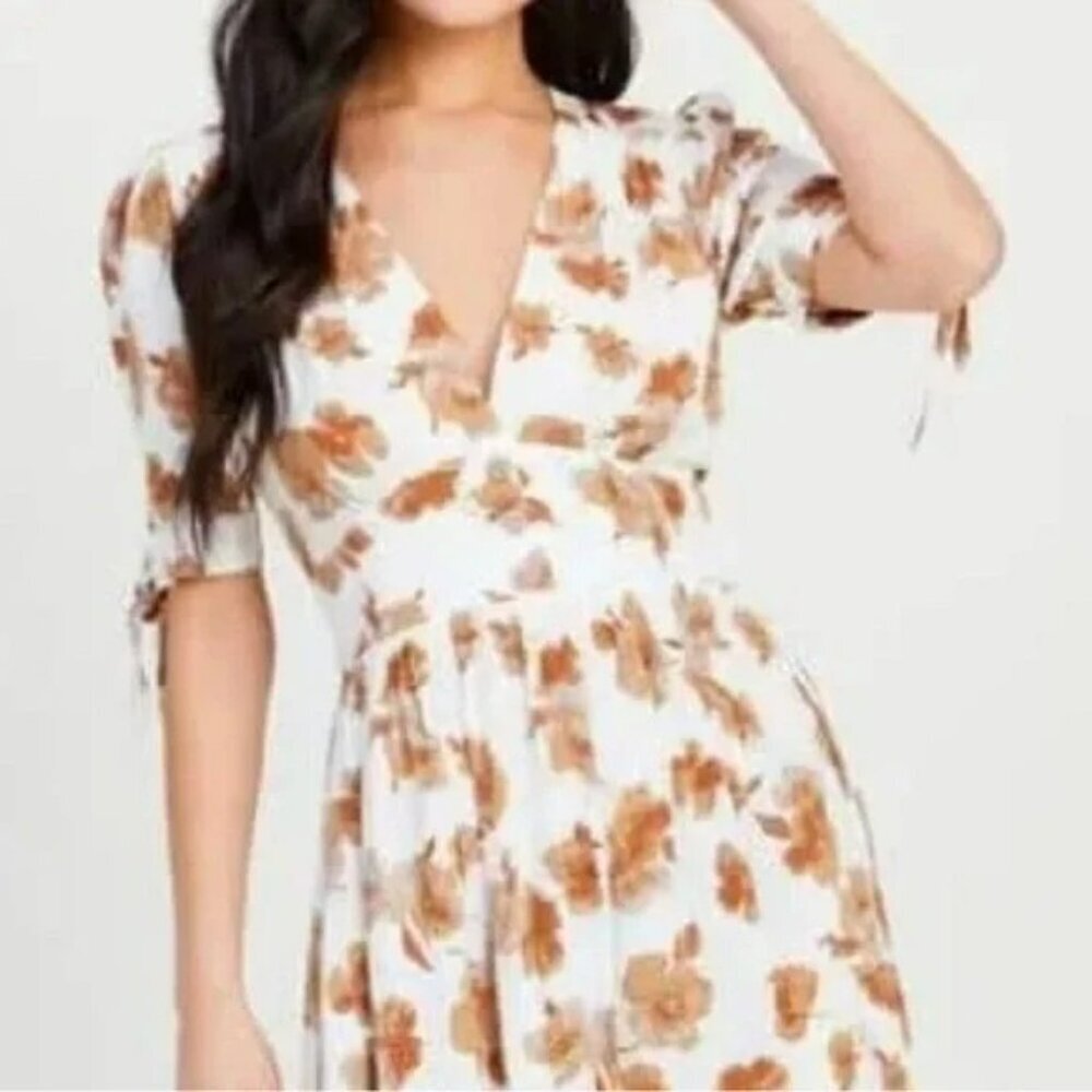 Altar'd State Stacie Floral Midi Dress Small NWT - Picture 14 of 14